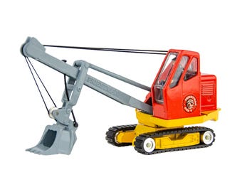 Vintage Corgi Major Toys 1128 Priestman "Cub V" Excavator Shovel Diecast Model