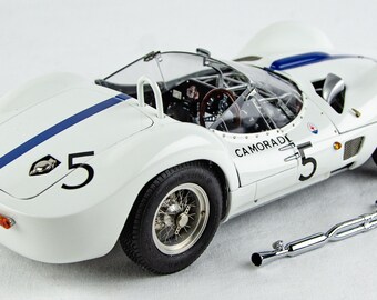 CMC 1960 Maserati Tipo 61 Birdcage White German 1:18 Scale Diecast