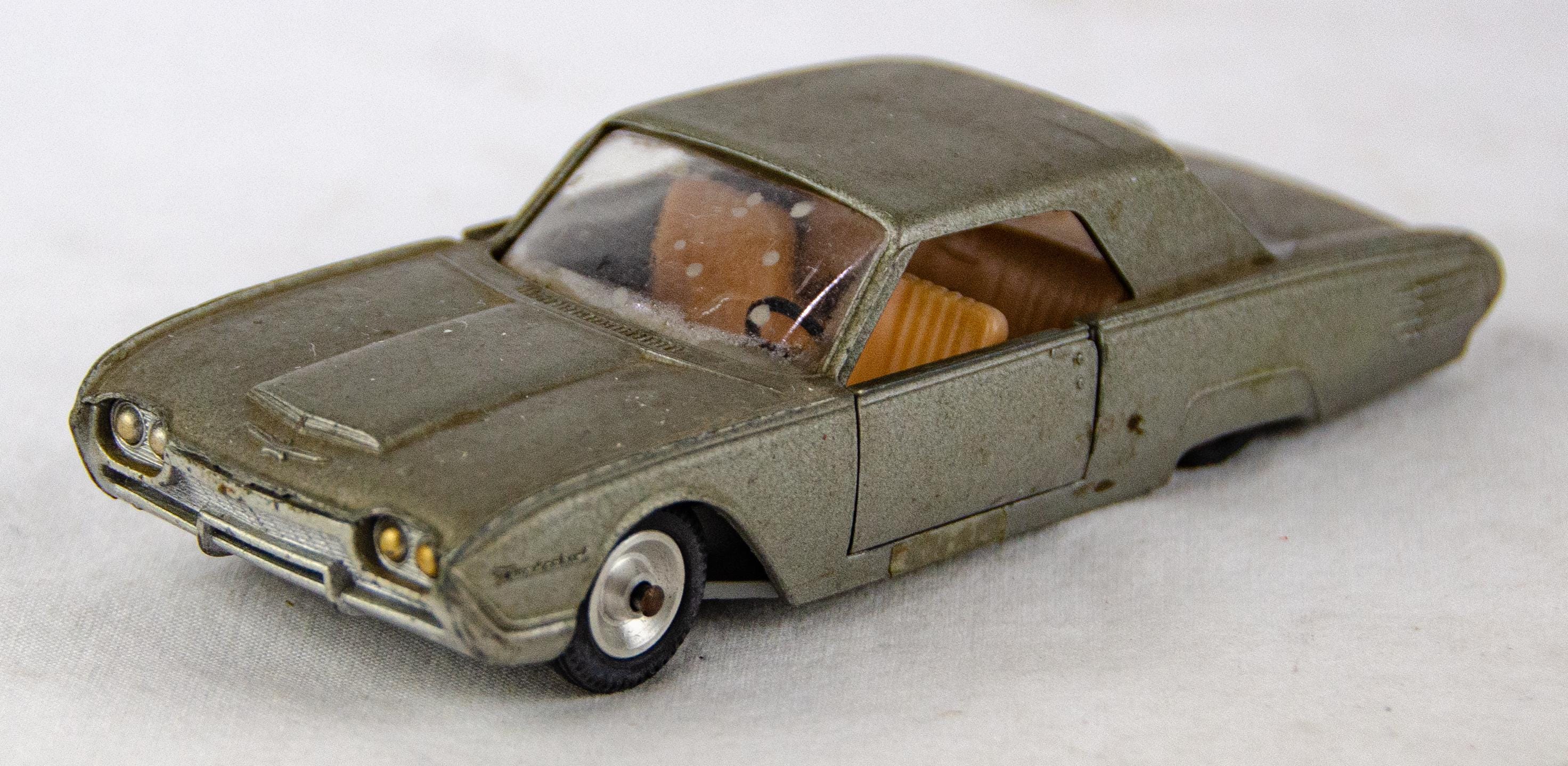 【SALE】 SOLIDO REF 128 FORD THUNDERBIRD 1962 Solido 128 Ford Thunderbird Gray France 1:43 Scale Diecast