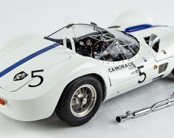 CMC 1960 Maserati Tipo 61 Birdcage White German 1:18 Scale Diecast