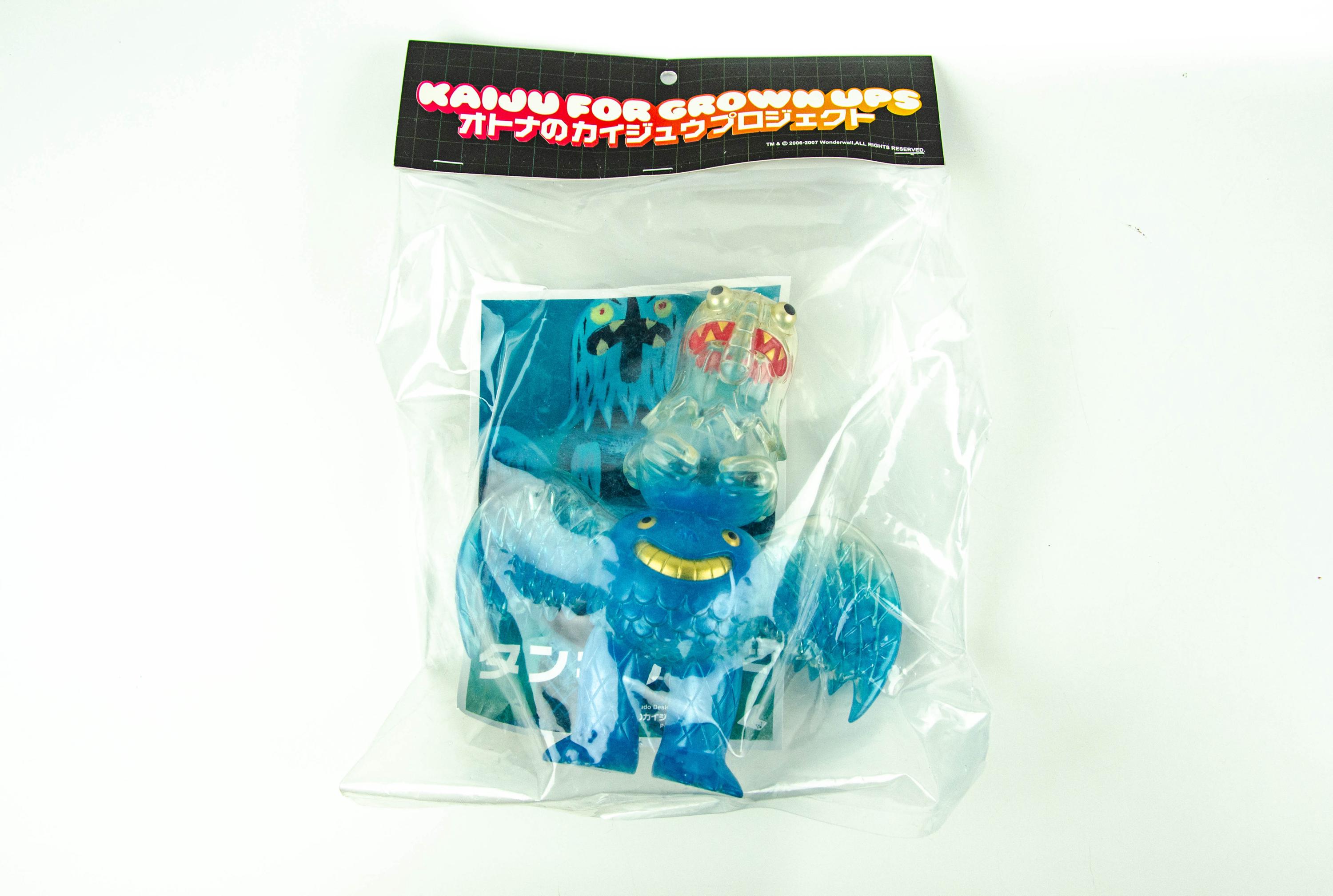 Wonderwall Kaiju Tim Biskup Clear Blue Tankizaado Figure - Etsy Israel