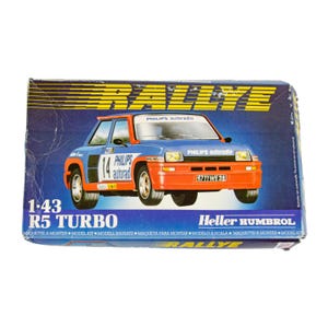 Heller Humbrol Rallye ルノー R5 ターボ 1983 モンテカルロ 1:43 スケール モデルカー キット