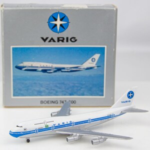 Vintage Schabak Varig Boeing 747-300 1:600 Diecast Airplane