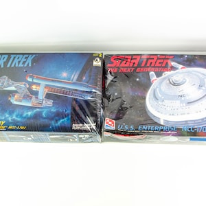 AMT Star Trek The Next Generation USS Enterprise NCC-1701-C + Cut-Away Model