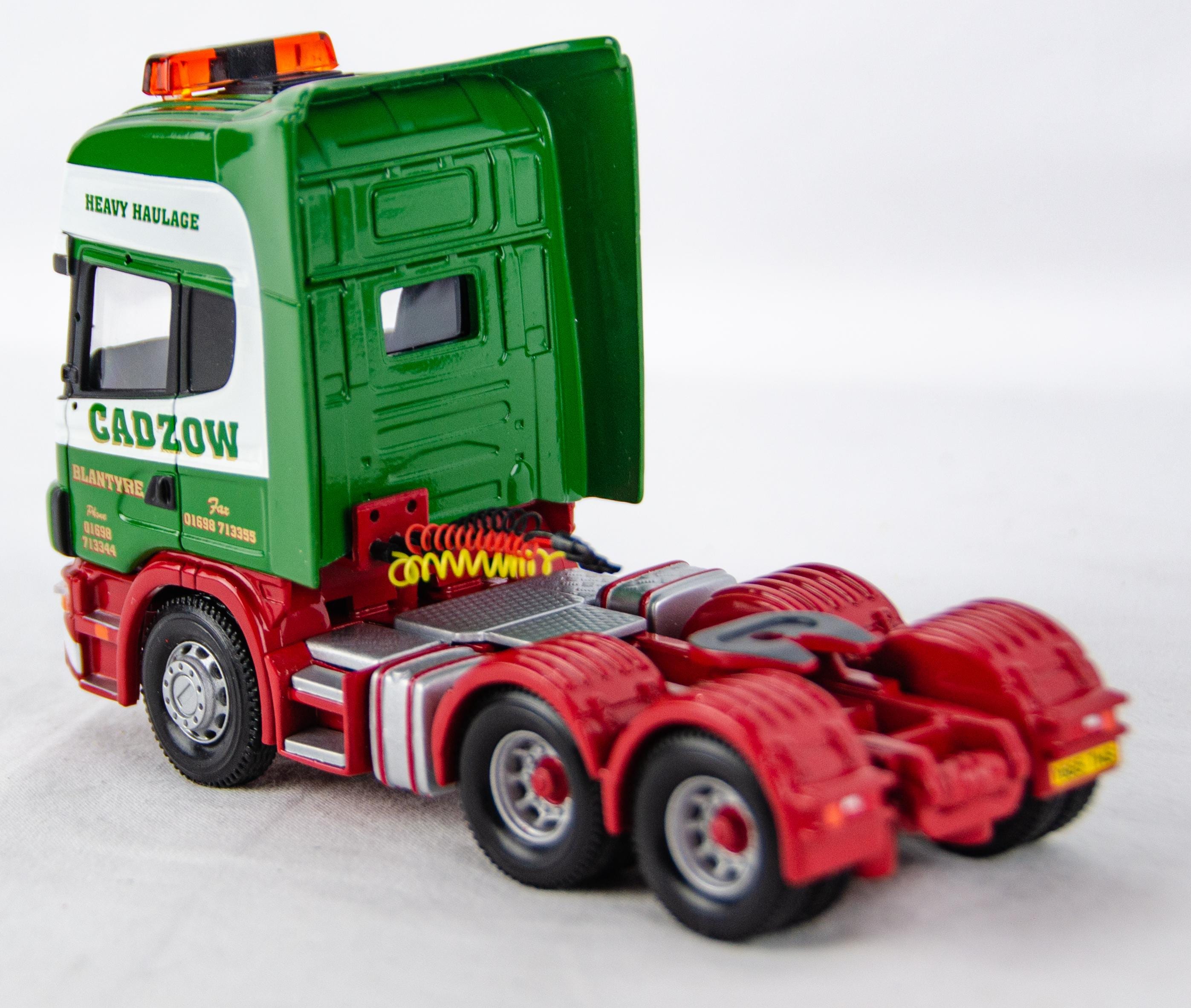 Corgi 1:50 Scania Topline Cadzow Tractor Trailer Diecast Model