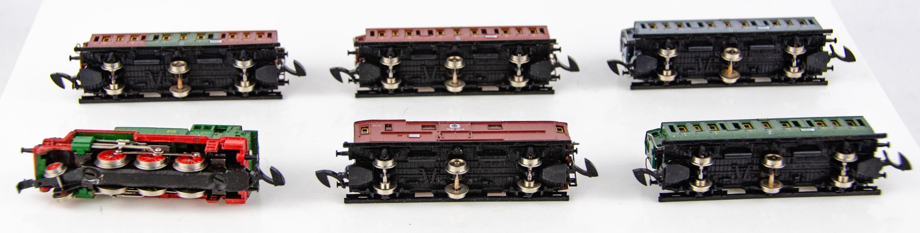 Vintage Marklin Mini-club 8104 German Z Scale Steam Locomotive
