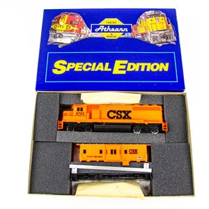 Athearn Special Edition HO GP40-2 CSX Mow BW Caboose Locomotive Set 2214