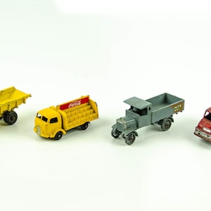Vintage Matchbox Lesney Lot Karrier Bantam Coca Cola Euclid Dump Thames Trader