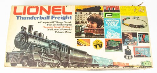 Lionel thunderball cheap freight train set