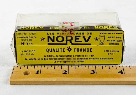 Norev No. 144 Triumph TR 5 Convertible Ivory France 1:43 Scale