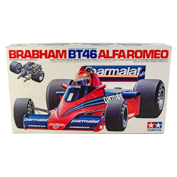 Tamiya Grand Prix Brabham BT46 Alfa Romeo Japan 1:20 Scale Model