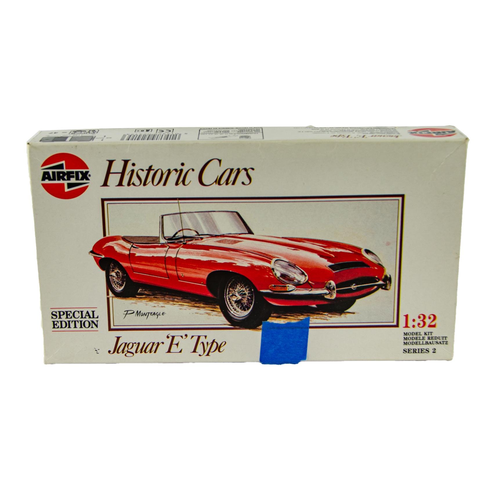 Airfix Special Edition Historic Cars Jaguar E Type 1:32 Scale