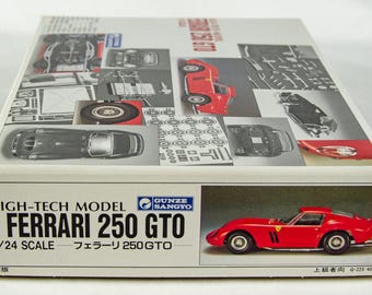 グンゼ産業 ハイテクモデル フェラーリ 250 GTO 日本 1/24スケール