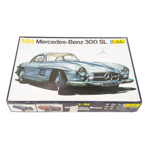 Heller 1:24 Scale Mercedes Benz 300 SL Plastic Model Car Building Kit #712