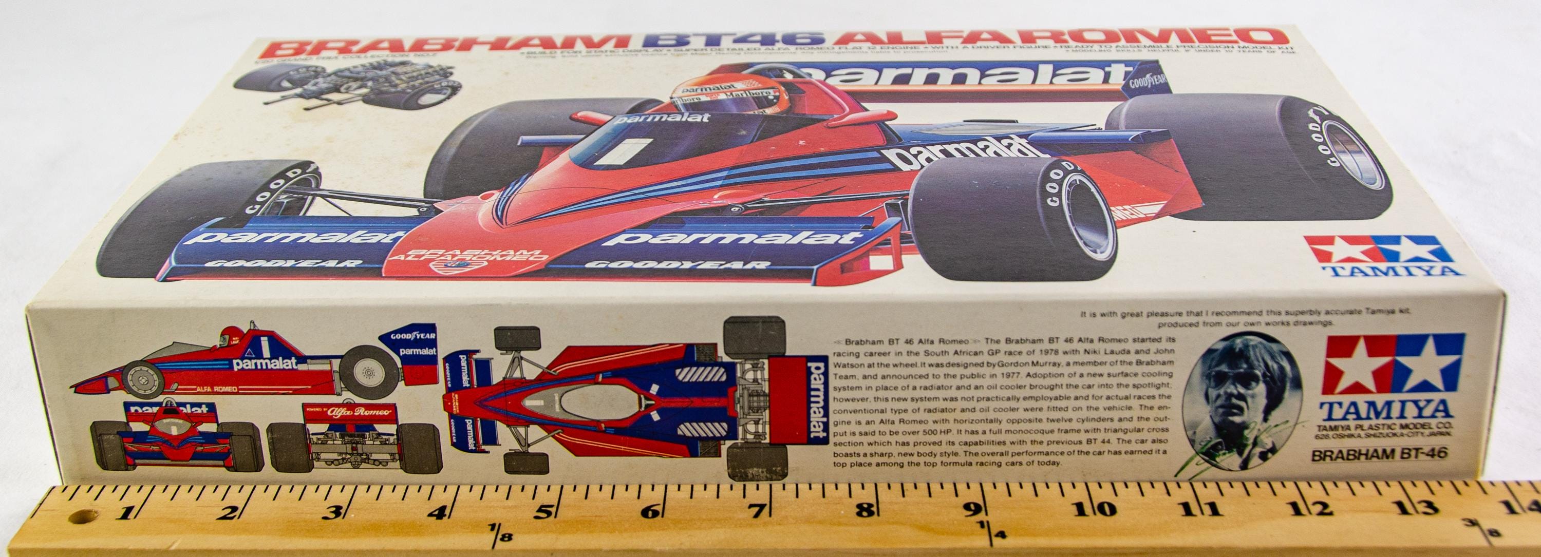 Tamiya Grand Prix Brabham BT46 Alfa Romeo Japan 1:20 Scale