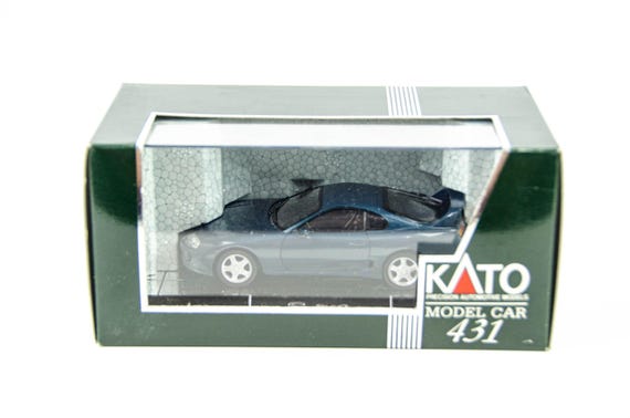 カトー 1/43 トヨタ スープラ ブルー ダイキャストモデルカー 431