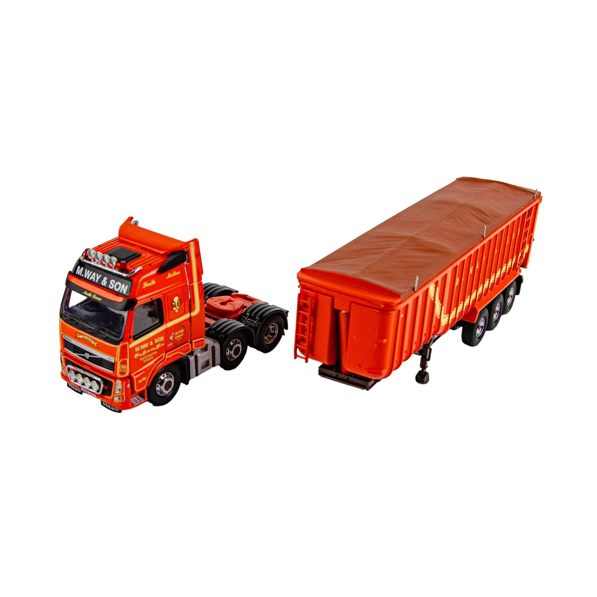 Corgi CC14038 Volvo FH (face Lift) Tipper M. Way & Son 1:50