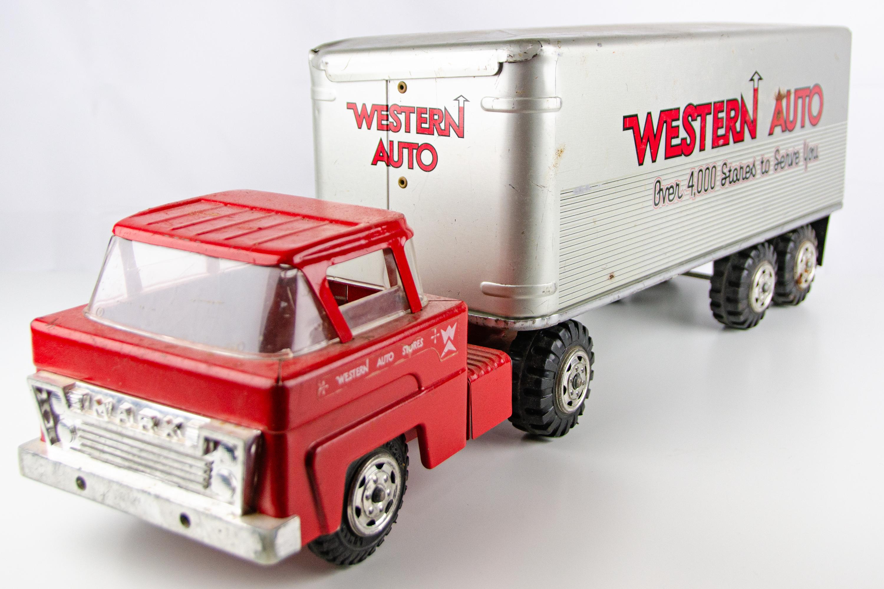 Marx Toys Mac Wonder Truck – Camion Remontoir Années 50 Avec Clé, Boîte D'origine
