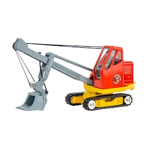 Vintage Corgi Major Toys 1128 Priestman "Cub V" graafmachine schop gegoten model