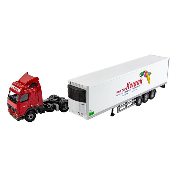 Corgi CC12419 Volvo FH Fridge Trailer Van Der Kwaak 1:50 Diecast
