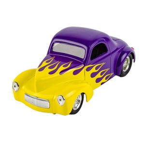 SpecCast 1941 Willys Coupe Street Rod Hemmings 1:25 Scale Diecast Collector Bank