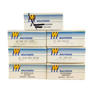 Modeltreinset Walthers HO (kavel van 7)
