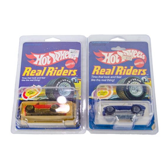 Hot Wheels 1982 Real Rider 4369 & 2535 Classic Cobra Diecast Model 