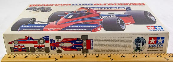 Tamiya Grand Prix Brabham BT46 Alfa Romeo Japan 1:20 Scale Model