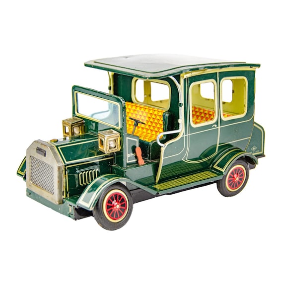 Vintage 1960s S.H. Horikawa Japan Old Fashioned Car Battery