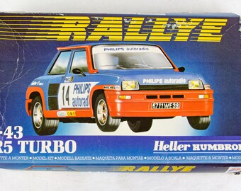 Heller Humbrol Rallye Renault R5 Turbo 1983 Monte Carlo 1:43 Scale