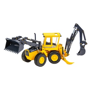 Joal Volvo BM Loader Backhoe EL70 1/50 Scale Diecast Construction Vehicle