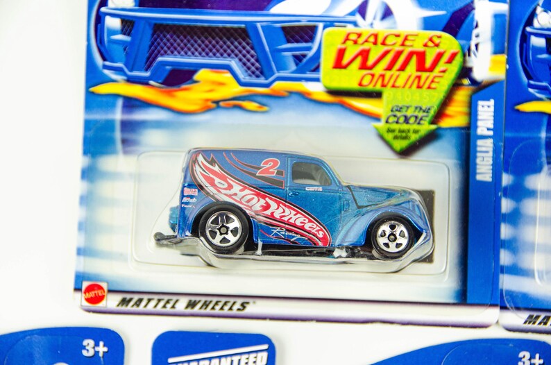 Vintage 1999 Hot Wheels Fat Fendered Chuck E Cheese Anglia Panel Custom ...