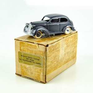 Rare Vintage Miniature Vehicle Castings 1/43 1937 Dodge Diecast Model Car