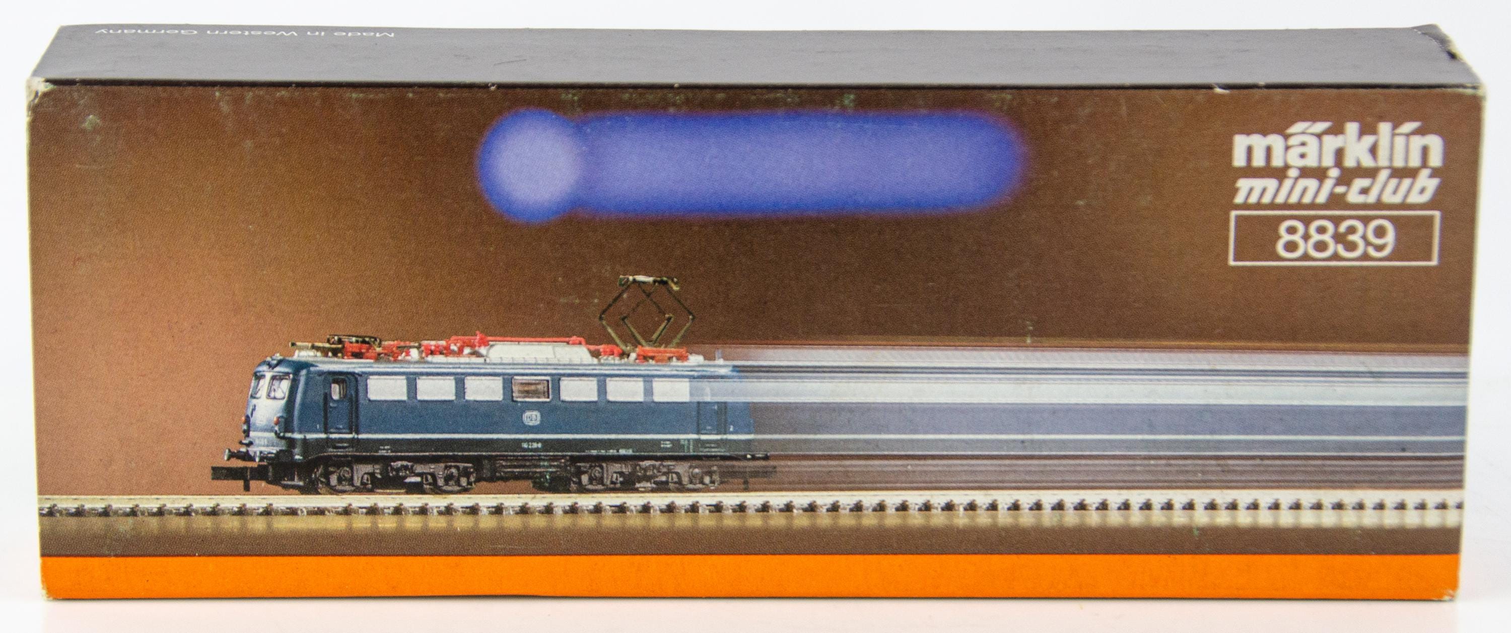ヴィンテージ メルクリン ミニクラブ 8839 ドイツ Zスケール 電気機関