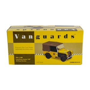 Vanguards 1:43 Scale Land Rover AA Road Service Diecast Model Car VA11108