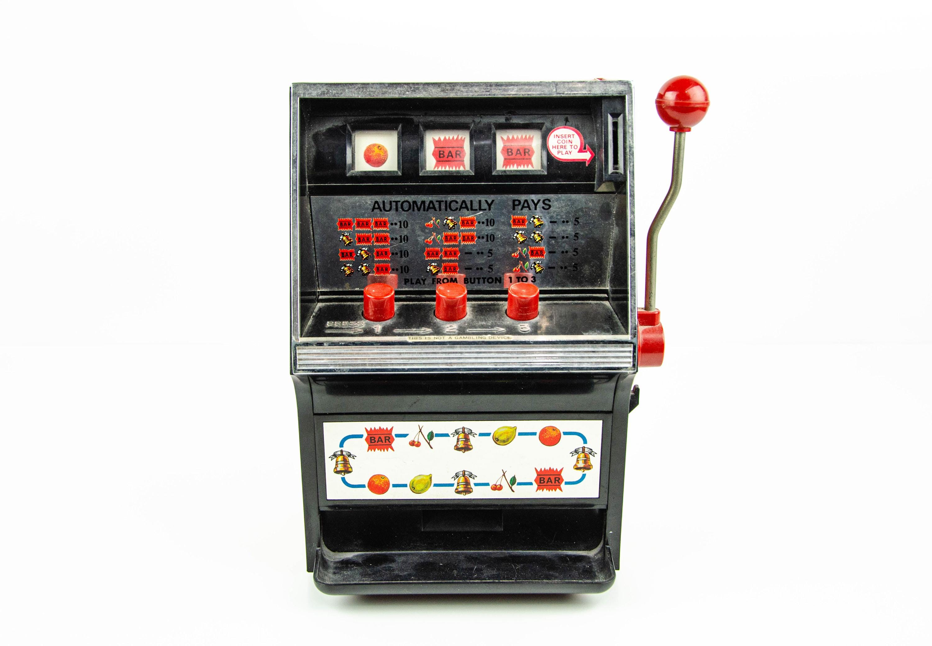 Toy slot machine - Etsy 日本