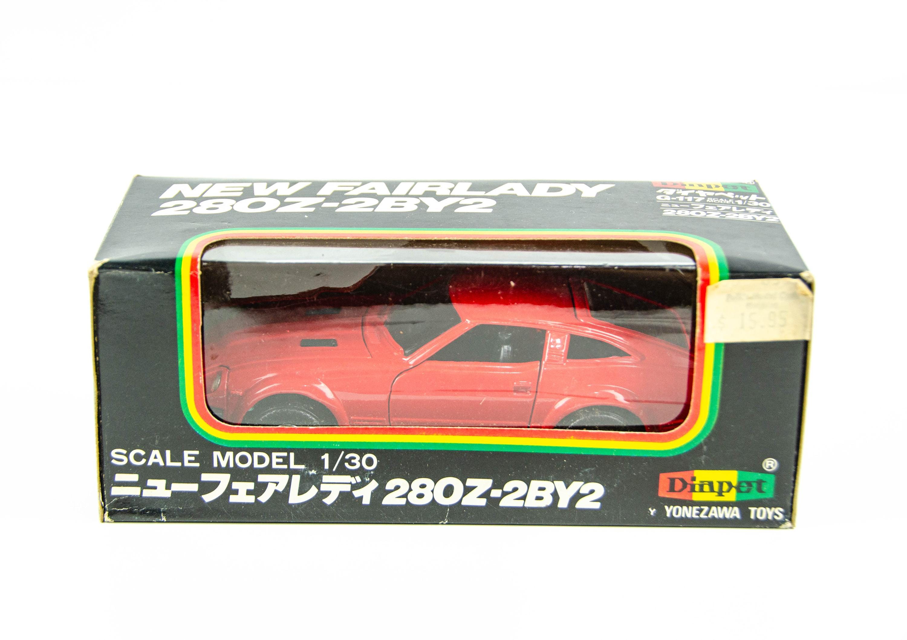 Yonezawa Diapet 1/30 Nissan 280Z Fairlady Red Diecast Model Car - Etsy