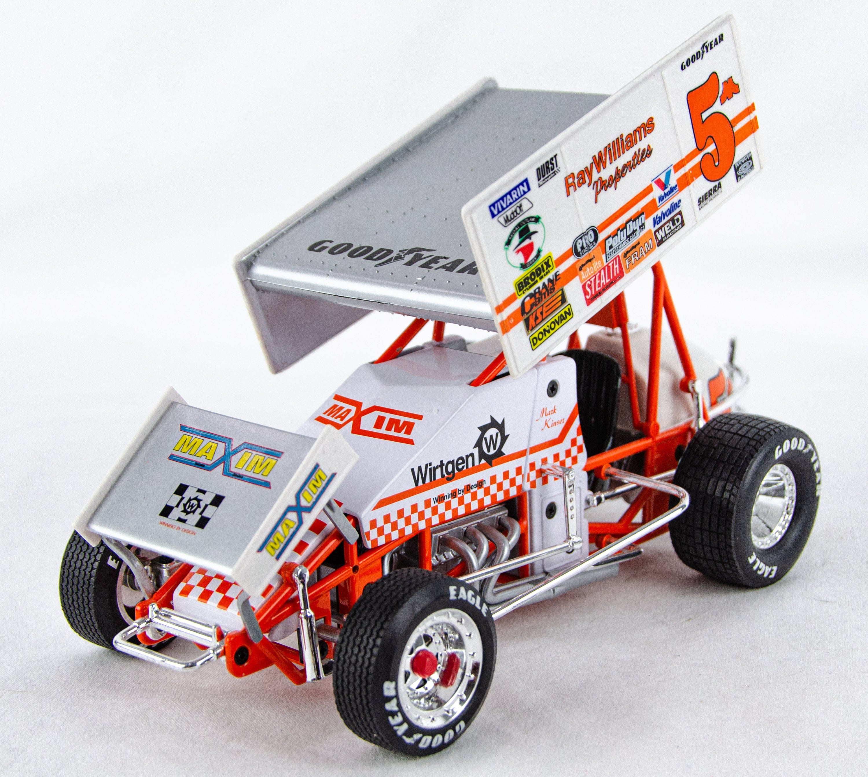 GMP 1:18 Scale Mark Kinser Wirtgen Diecast Model Sprint Car - Etsy