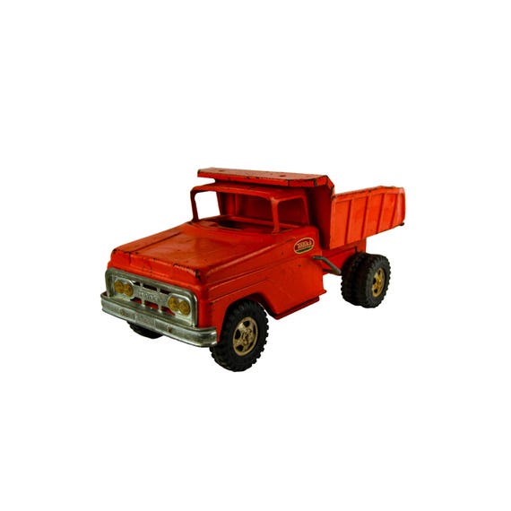 Vintage 1960s Tonka Toys Dump Truck Pressed Steel No Plow