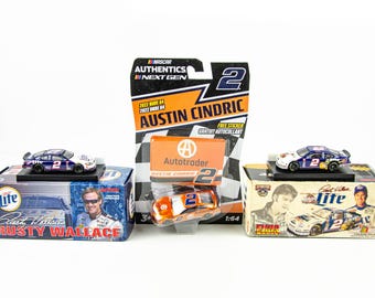 Nascar Authentics 1/64 Autotrader + Action Rusty Wallace Elvis Miller Lite Lot