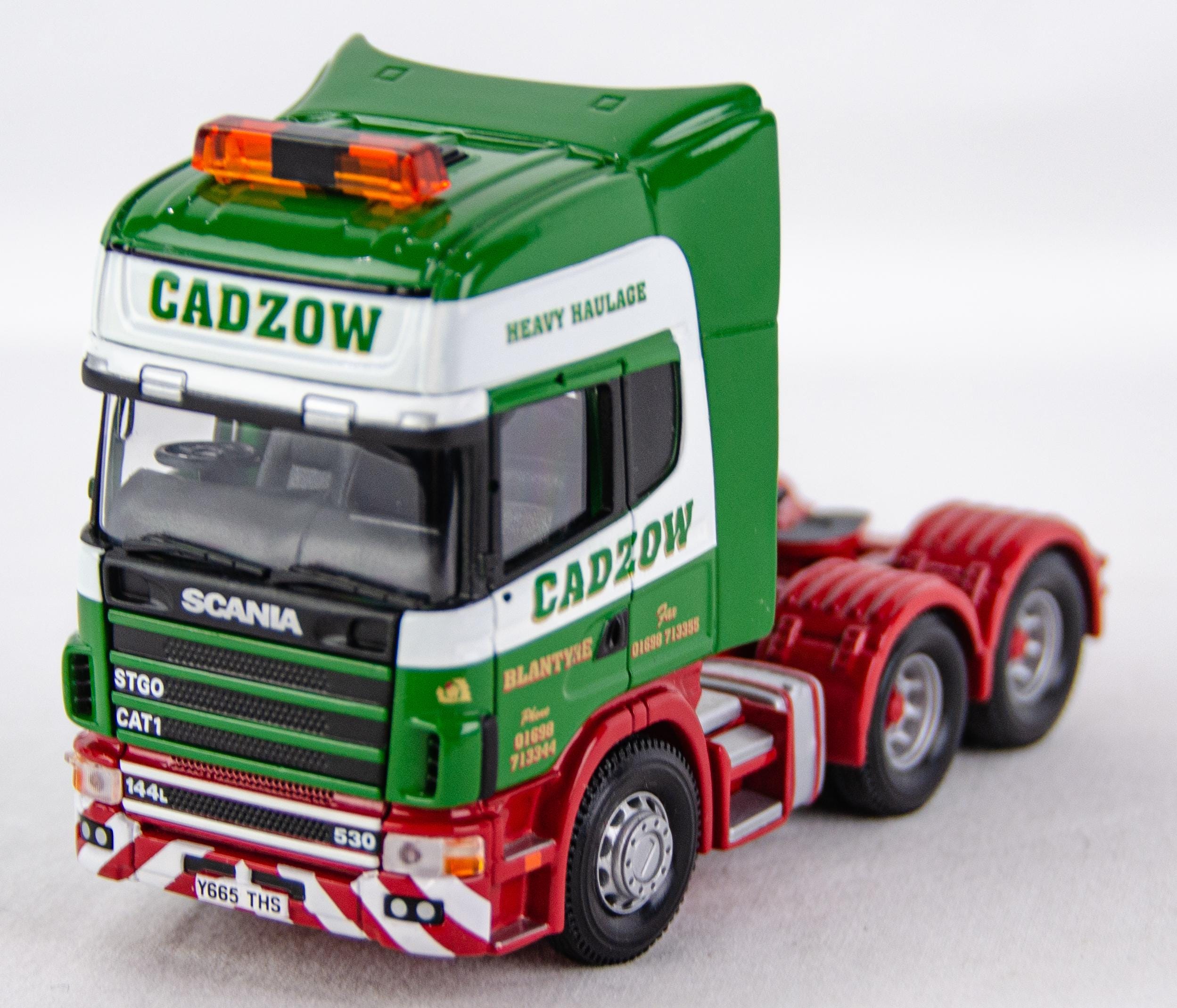 1:50 CORGI SCANIA トレーラー Corgi 1:50 Scania Topline Cadzow Tractor Trailer Diecast