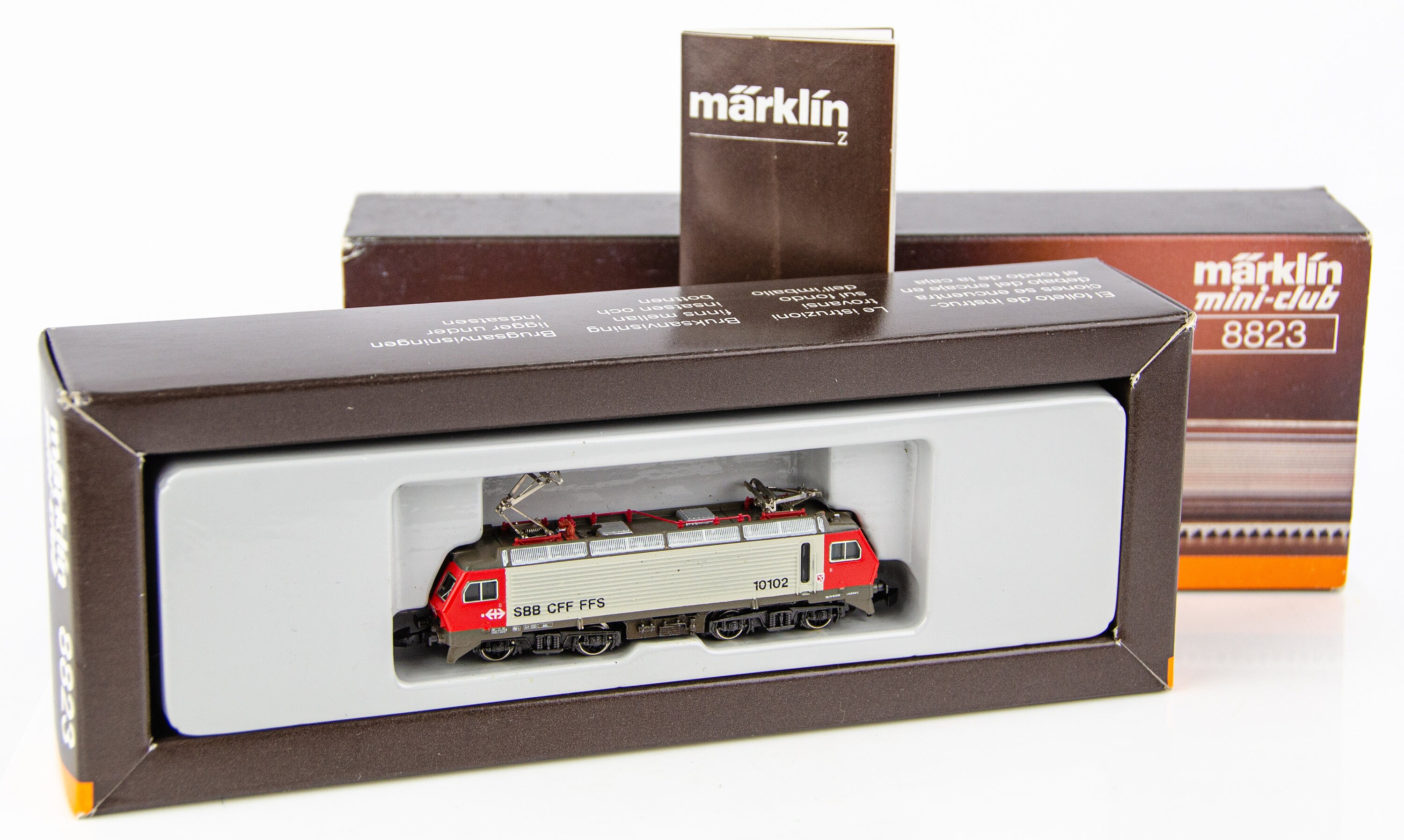メルクリン mini-club 8823 Zゲージ 電気機関車 10102 Vintage Marklin Mini-club 8823 German Z Scale Electric
