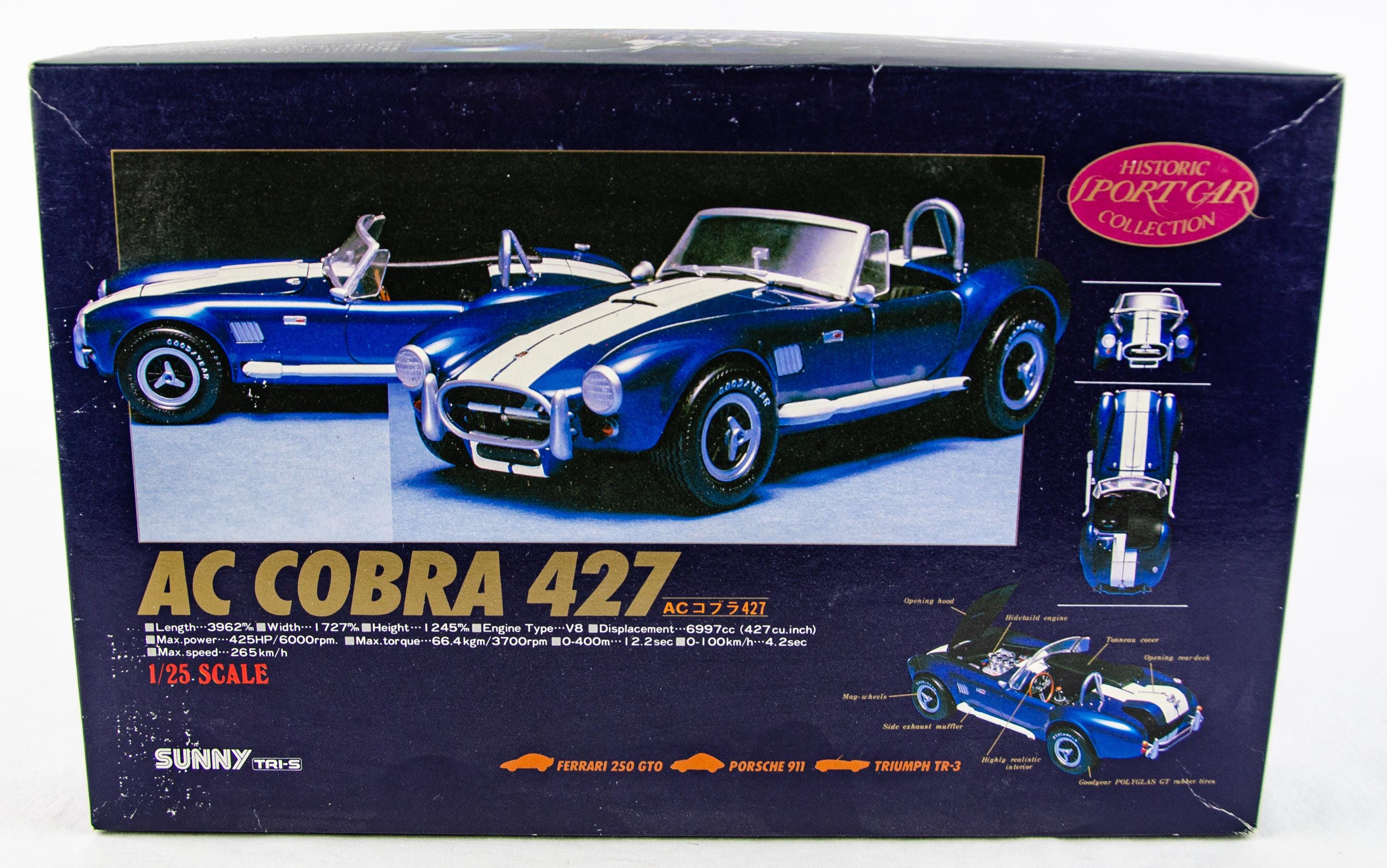 自動車 SUNNY TRI-S AC COBRA 427 1/25 @253 Sunny Tri-s Historic Sports Car AC Cobra 427 Japan 1:25 Scale