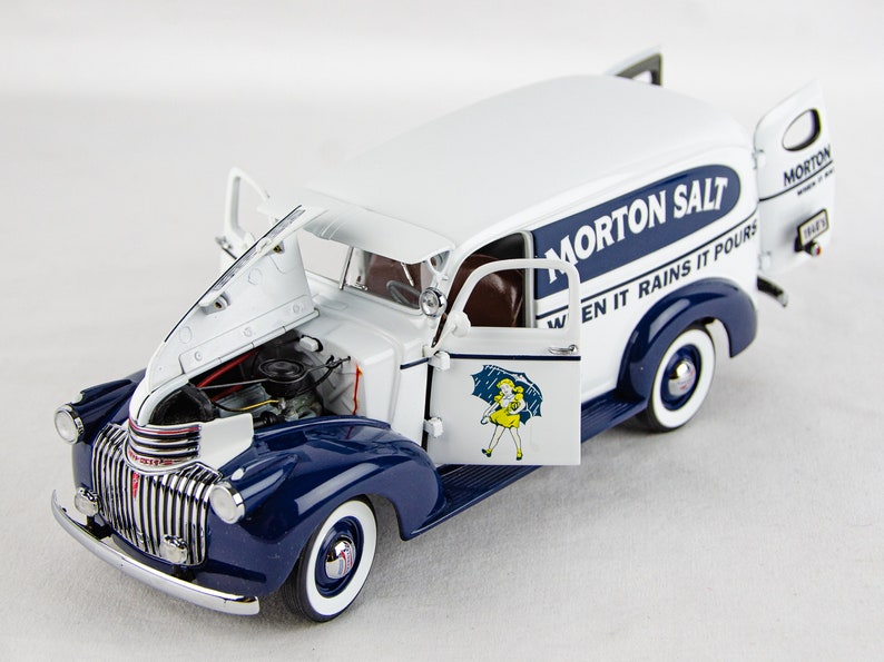 Danbury Mint 1940's Chevrolet Morton Salt Delivery Truck Etsy