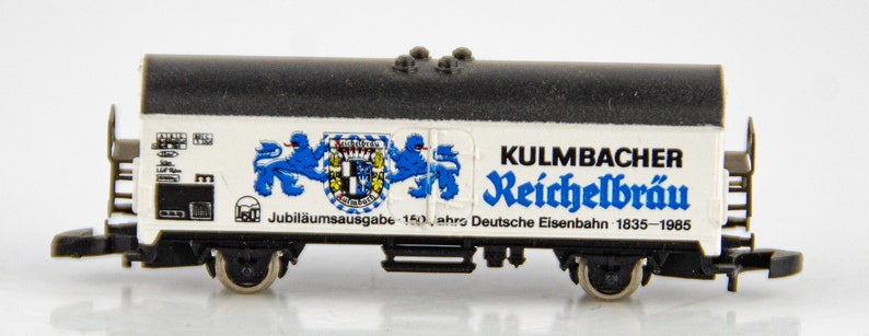 ID0757) Märklin 58240 Spur 1 DC Bierwagen "Kulmbacher Mönchshofbräu