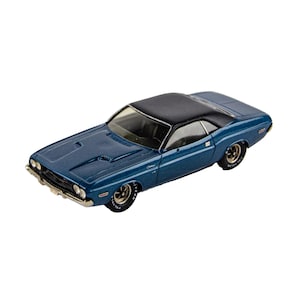 Zaugg Empire 1970 Dodge Challenger Blue 1:43 Scale Diecast Model Car