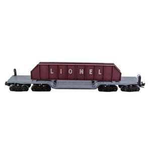 ビンテージ ライオネル 1:48スケール 凹型鉄道模型貨車 6-6509