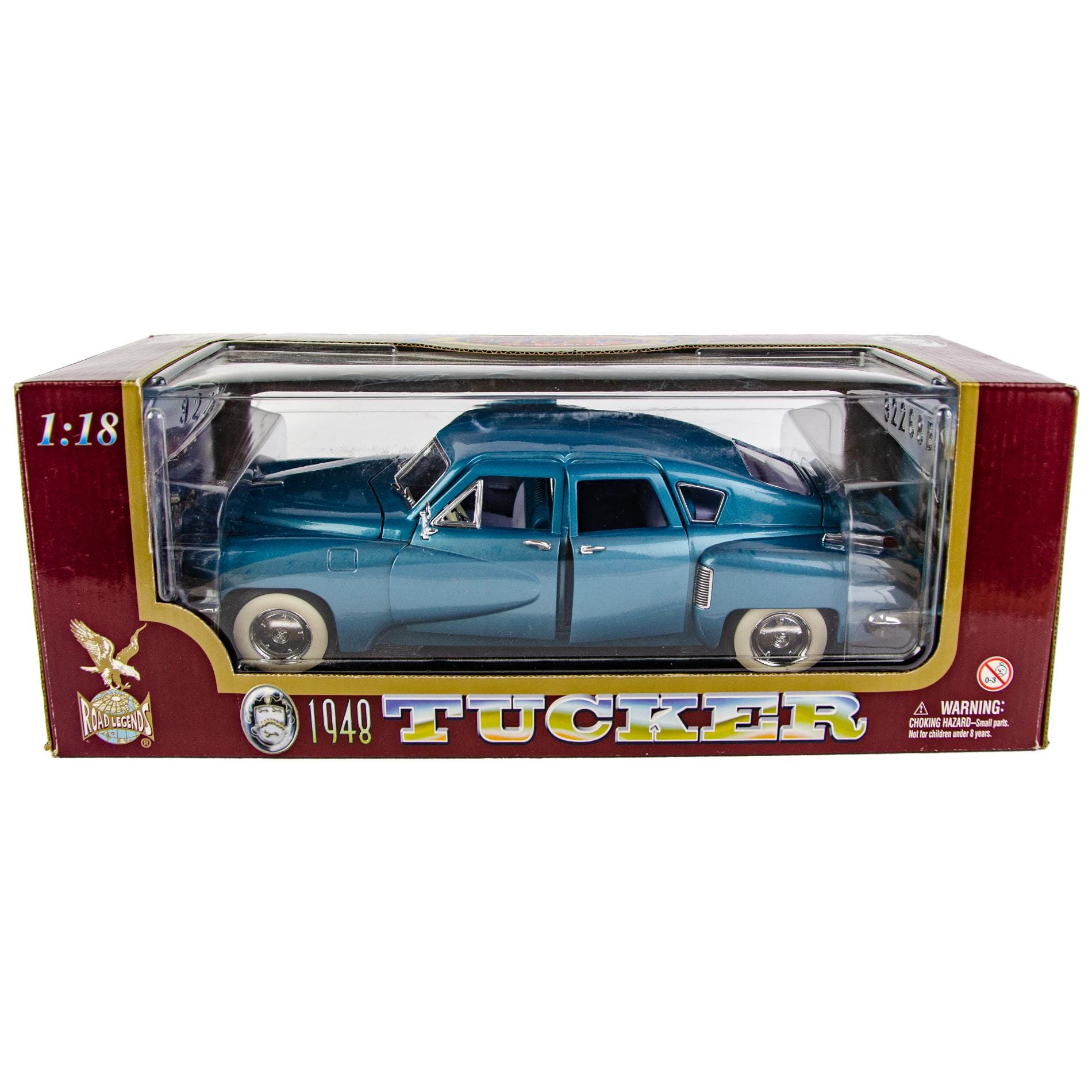 Yatming Road Legends 1948 Tucker Torpedo 1:18 Scale Diecast Model
