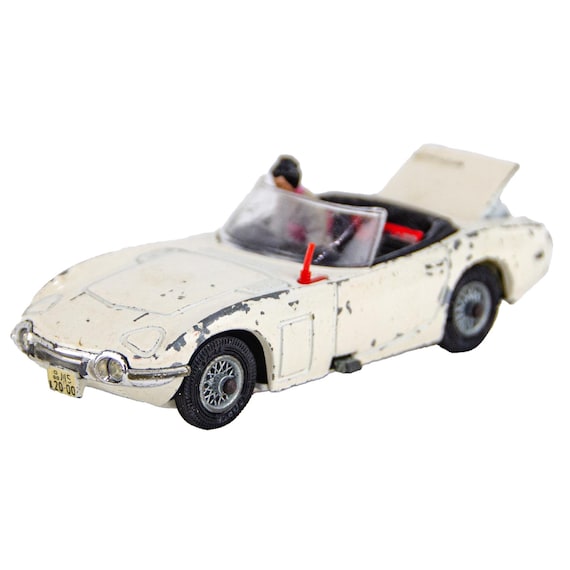 Vintage 1967 Corgi James Bond 007 Toyota 2000 GT You Only