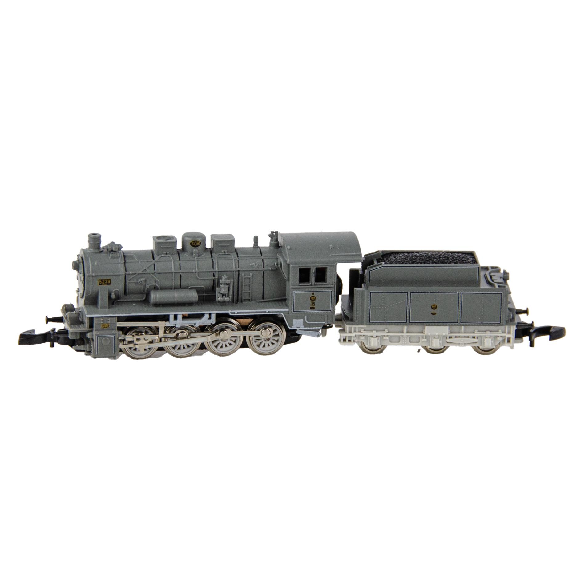 Vintage Marklin Mini-club 88981 Z Scale Gray Steam Vintage Marklin Mini-club 88981 Z Scale Gray Steam